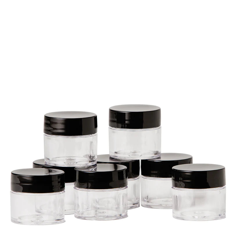 1/4oz Clear Mixing Jars 8pk